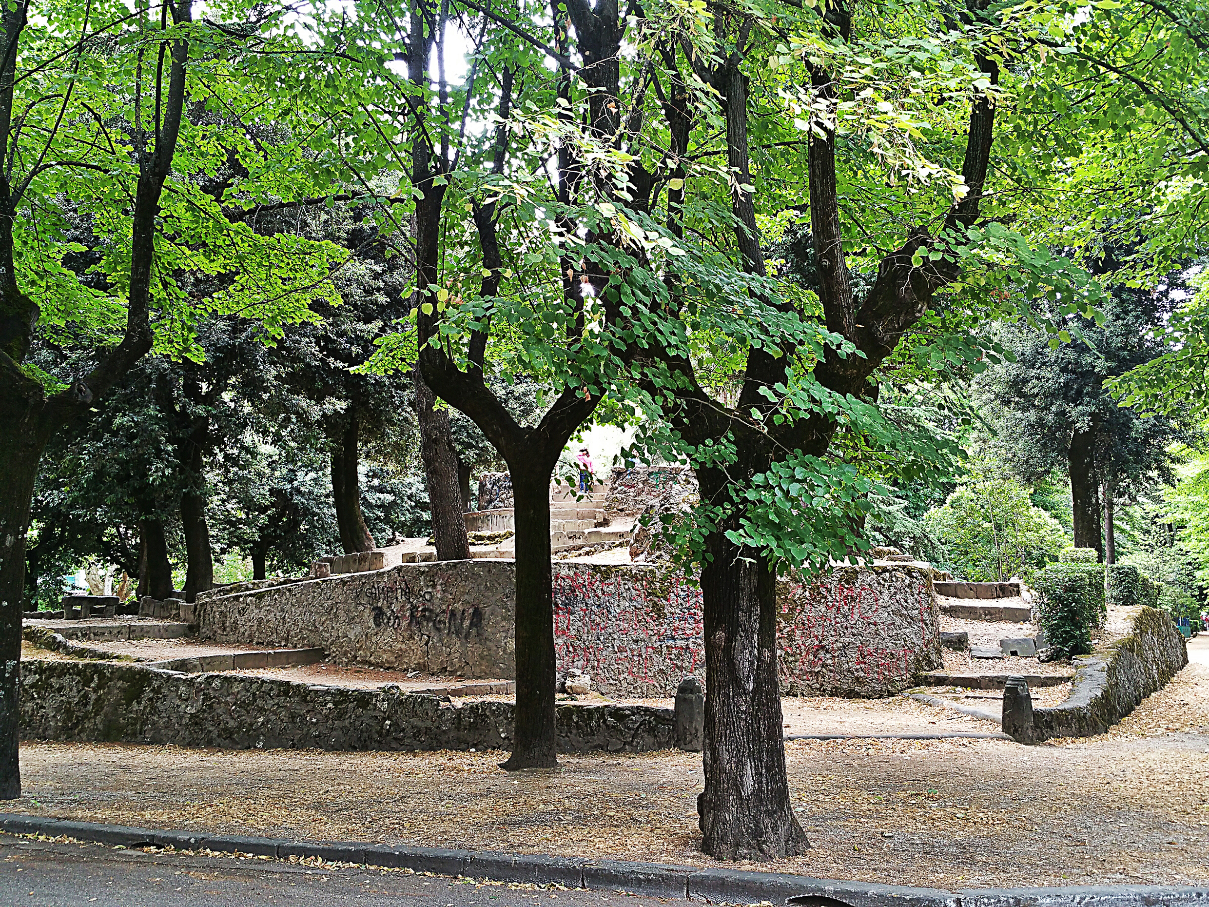 La collinetta degli innamorati della Passeggiata