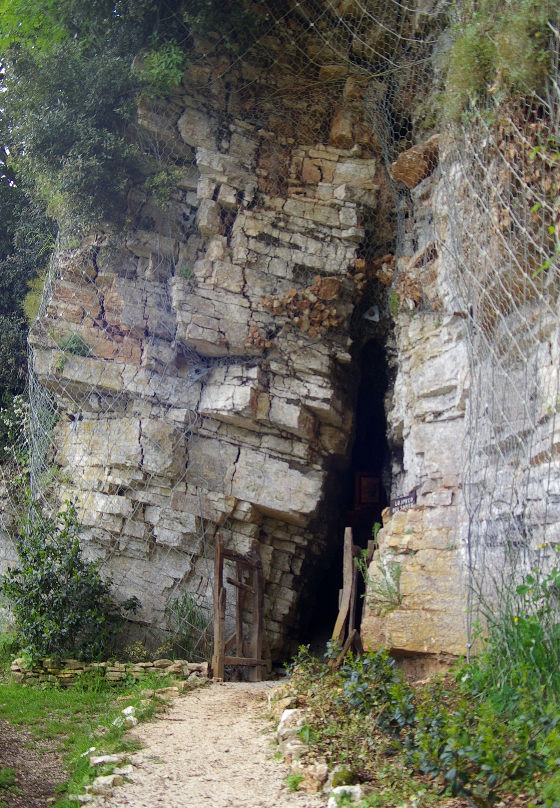 La grotta di San Francesco