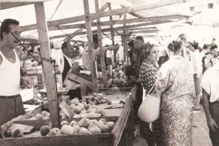 Mercato coperto Terni (Foto storica di Concerto dai balconi)