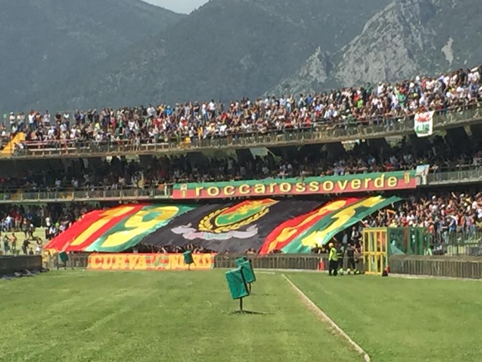 Stadio Libero Liberati (Foto dalla pagina FB Hic Svnt Ferae)